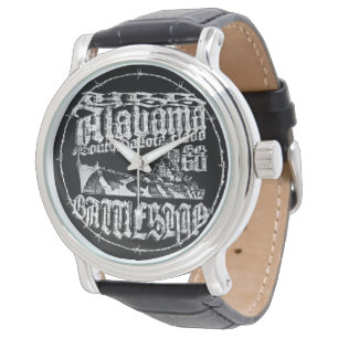 Reloj De Pulsera Aviso de guerra Alabama eWatch