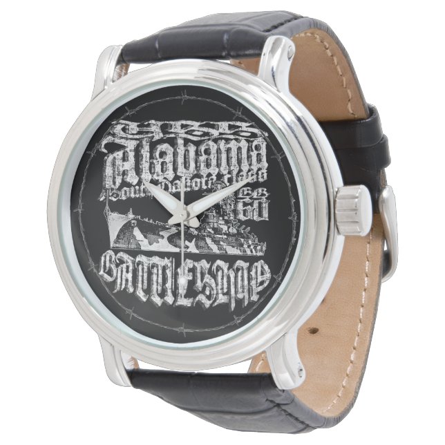 Reloj De Pulsera Aviso de guerra Alabama eWatch (Angular)
