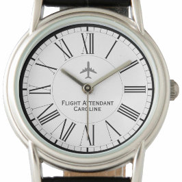 Reloj De Pulsera Aviso de la tripulación de cabina de vuelo