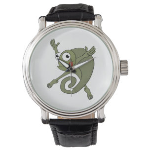 Reloj De Pulsera Awesome Chameleon