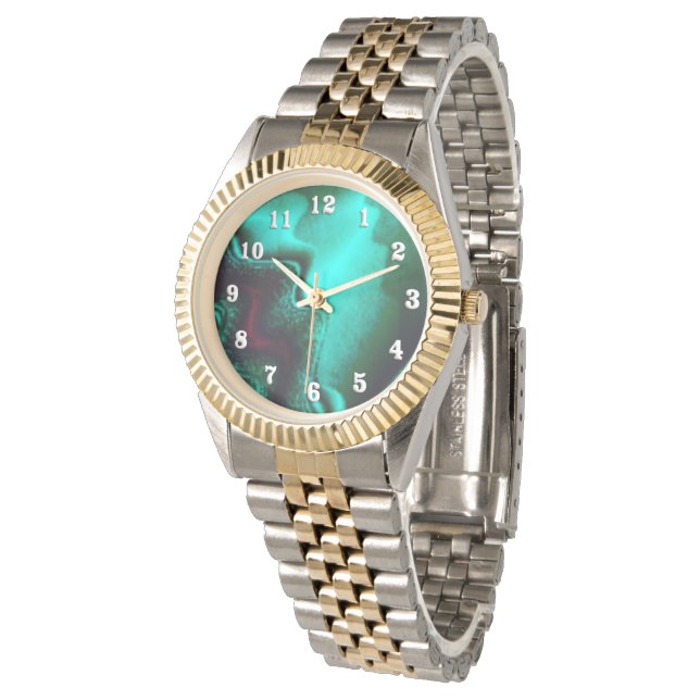 Reloj De Pulsera Awesome Green Quartz (Angular)