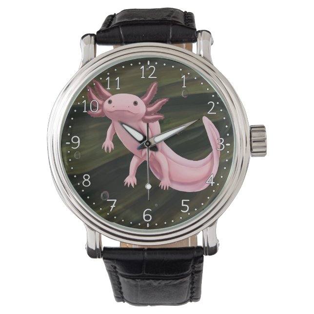 Reloj de pulsera Axolotl (Anverso)