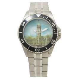 RELOJ DE PULSERA AYUNTAMIENTO DE LOWELL MASSACHUSETTS WATCH
