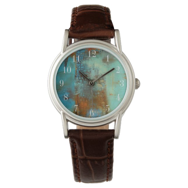 Reloj De Pulsera Azul (Anverso)