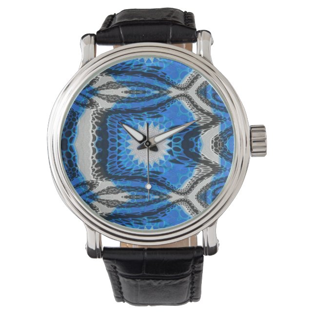 Reloj De Pulsera Azul atómico (Anverso)