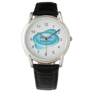 Reloj De Pulsera Azul de ingeniero eléctrico