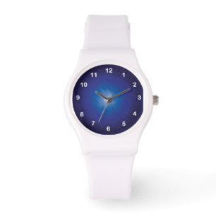 Reloj De Pulsera Azul del rasguño