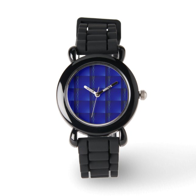 Reloj De Pulsera Azul oscuro (Anverso)