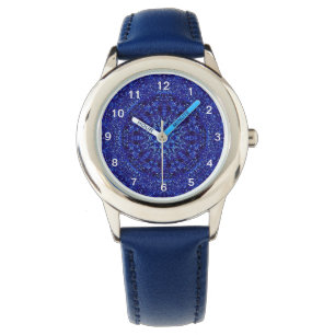 Reloj De Pulsera Azul real metálico