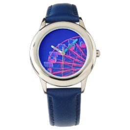 Reloj De Pulsera Azul, rueda de la fortuna