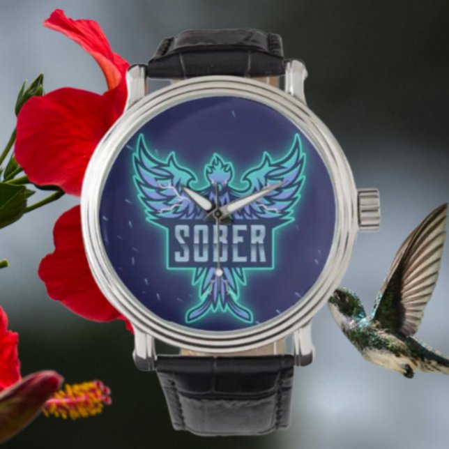 Reloj De Pulsera Azul Sobrio (Subido por el creador)