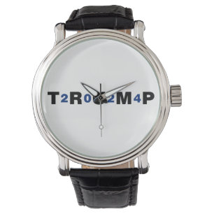 Reloj De Pulsera Azul Trump 2024