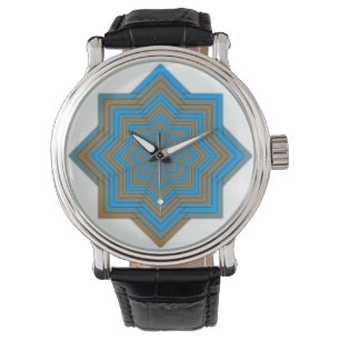 Reloj De Pulsera Azul y Estrella de Ember