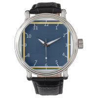 Azul y oro cargados