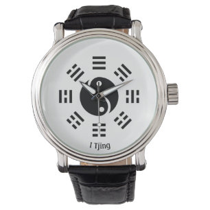Reloj De Pulsera Ba Gua, ocho trigramas, personalizable Yin yang