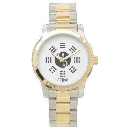 Reloj De Pulsera Ba Gua, ocho trigramas, personalizable Yin yang