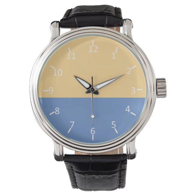 Reloj De Pulsera Baby Blue Buff (Anverso)
