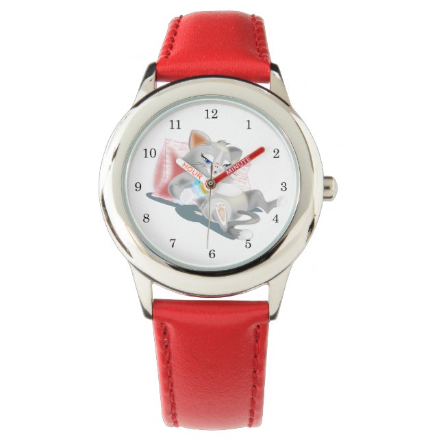 Reloj De Pulsera Baby Cat Watch (Anverso)