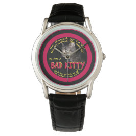 Reloj De Pulsera Bad Kitty eWatch
