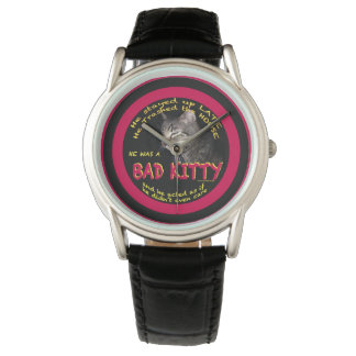 Reloj De Pulsera Bad Kitty eWatch