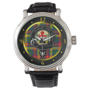 Reloj De Pulsera Badge Buchanan Clan y Tartán