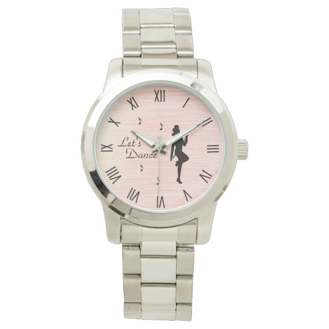 Reloj De Pulsera Bailarín de tap doce números (Anverso)
