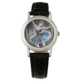 Reloj De Pulsera Bailarina de ballet en tutu azul