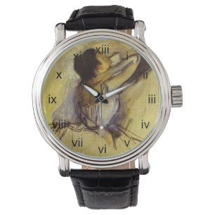 Reloj De Pulsera Bailarina de degas en amarillo