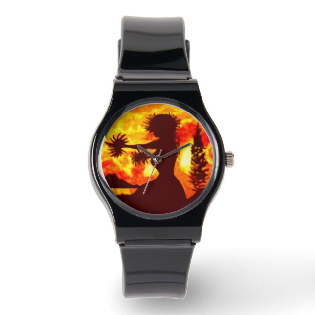Reloj De Pulsera Bailarina de Hula  (Anverso)