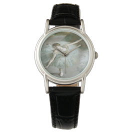 Reloj De Pulsera Bailarina en verde por Edgar Degas