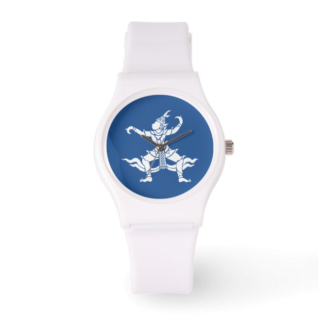 Reloj De Pulsera Bailarina tailandesa ⚠ ⚠ Rótulo tailandés (Anverso)