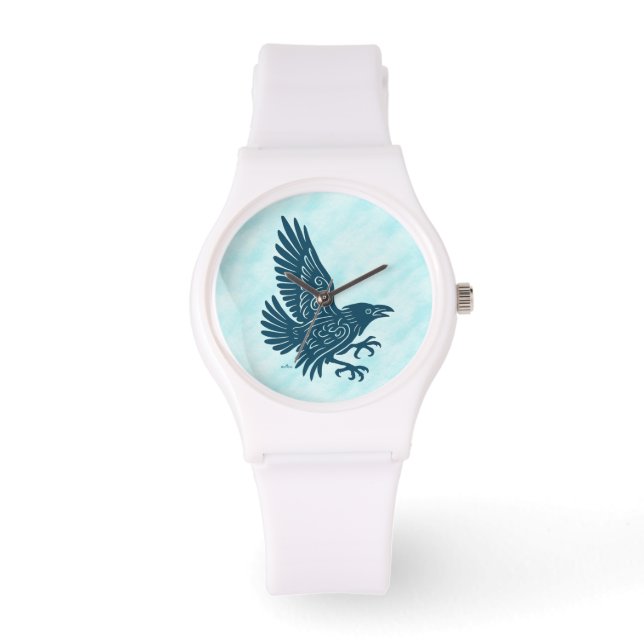 Reloj De Pulsera Baile Blue Raven (Anverso)