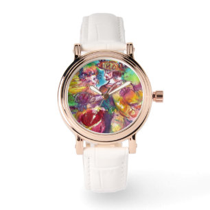 Reloj De Pulsera BAILE DE CARNAVAL / Pelota de Mascaradas Veneciana