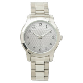 Reloj De Pulsera Baile de golf con deportes en números negros