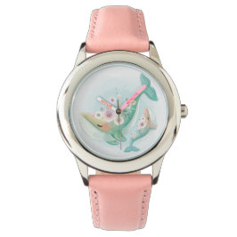 Reloj De Pulsera Baile De Madre Y Bebé De Ballenas