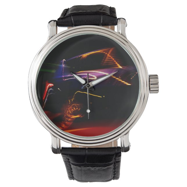 Reloj De Pulsera baile del auto morado (Anverso)
