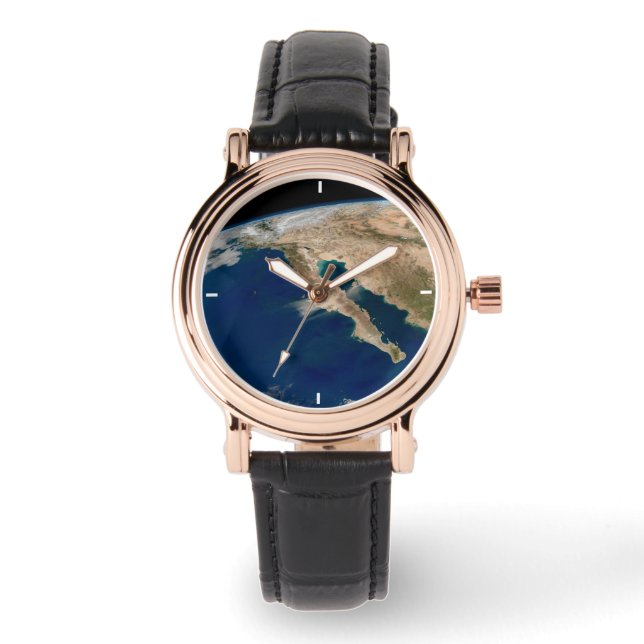 Reloj De Pulsera Baja California Y La Costa Del Pacífico De México. (Anverso)