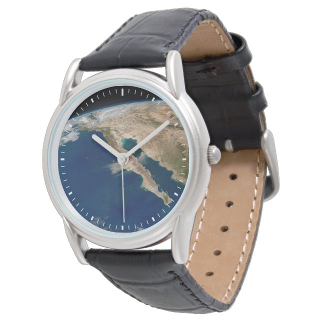Reloj De Pulsera Baja California Y La Costa Del Pacífico De México. (Angular)