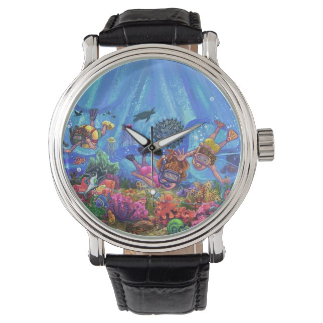 Reloj De Pulsera Bajo el mar (Anverso)