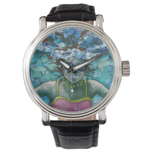 Reloj De Pulsera Bajo nadada del agua