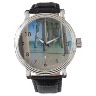 Reloj De Pulsera Bajo Pensacola Beach Pier Wrier Watch