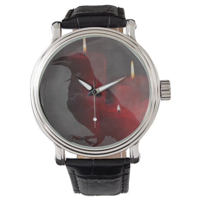 Reloj De Pulsera Bajo tu hechizo en rojo (Anverso)