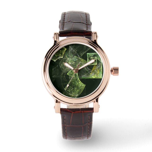 Reloj De Pulsera Balanza torcida Resumen Arte (Anverso)