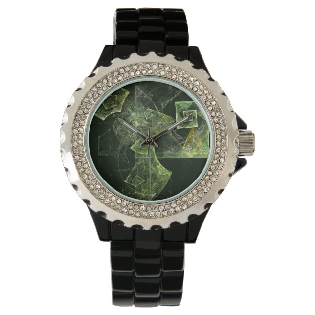 Reloj De Pulsera Balanza torcida Resumen Arte (Anverso)