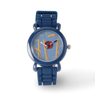 Reloj De Pulsera Balas de cricket azules que huelen,
