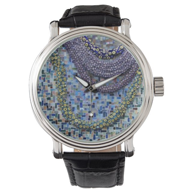 Reloj De Pulsera Baldosa de mosaico Watch (Anverso)