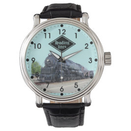 Reloj De Pulsera Baldwin- Leyendo Locomotora Ferroviaria 2124