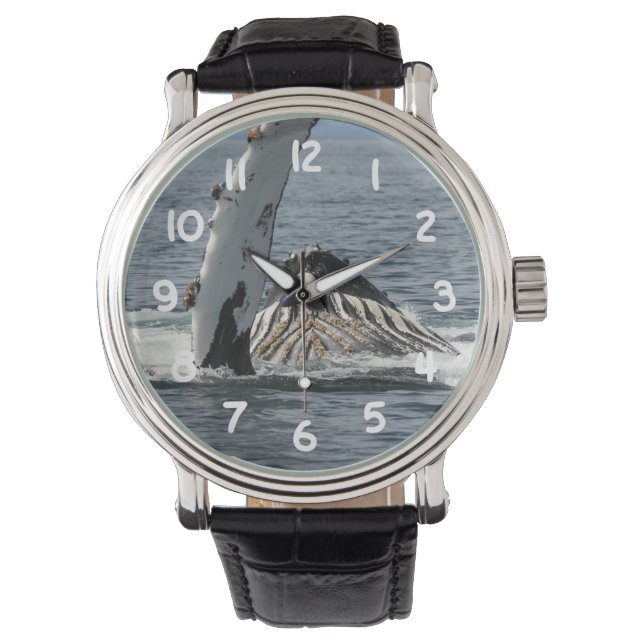Reloj De Pulsera Ballena jorobada (Anverso)