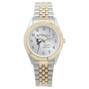 Reloj De Pulsera Ballerina Dance with Me Personaliza w Numbers