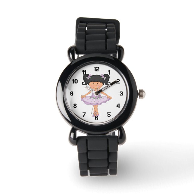 Reloj De Pulsera Ballerina de Cute Girly Kid (Anverso)